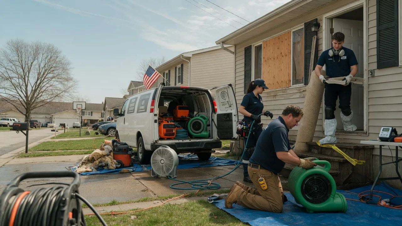 Water Damage Restoration in Xenia, IL near me